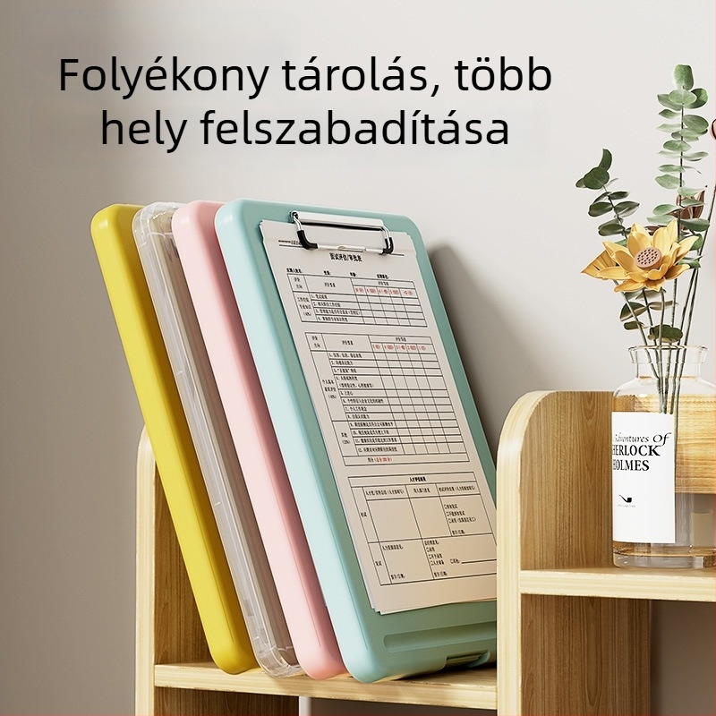 Peng Hui PH-084 többoldalas mappa, műanyag szerkezet, A4-es papírhoz alkalmas