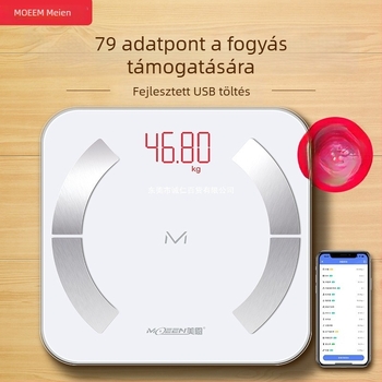 Testzsírszázalék mérleg testzsírteszttel diákoknak