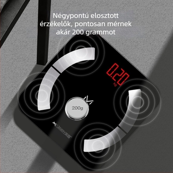 Testzsírszázalék mérleg testzsírteszttel diákoknak