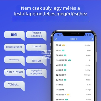 Testzsírszázalék mérleg testzsírteszttel diákoknak