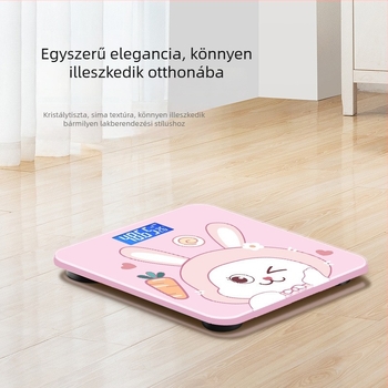 Háztartási használatra szánt súlymérő, Blue grapefruit márka, 180 kg teherbírás, elektronikus intelligens mérleg, dizájn: rajzfilm/koreai/aranyos