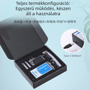 Padlózú mérlegekhez készült távirányító elleni jammer, mérésfigyelés, elektronikus védőeszköz (kézi modell, tápellátás: hálózati vagy beépített lítium akkumulátor 72 órás leválasztás elleni védelemmel, Kínában gyártva)