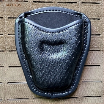 Nyitott felső bilincs tok övre rögzíthető, gyorsoldó, 1680D nylonból, taktikai kiegészítő táska