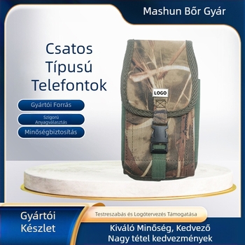 Férfi övtáska, Oxford szövet, városi egyszerűségű stílus, mindennapi használatra, 2025 tavasz