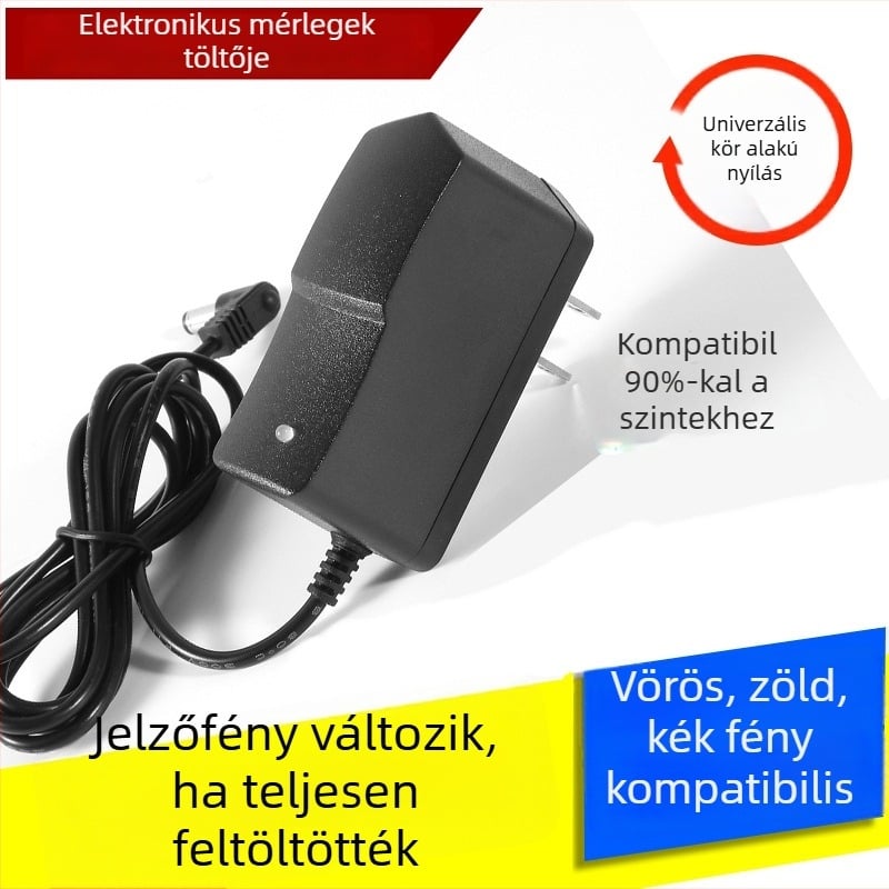 Xingbang asztali mérleg töltő, kimenet 5V 3A, KCC tanúsítvány, töltő típus: egyéb töltők