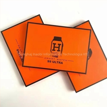 S9 Ultra okos sportóra AMOLED kijelzővel, titánötvözet ház, Bluetooth hívások, egészségügyi monitorozás (HR/BP/SpO2) és 3 csuklópántot tartalmazó készlet