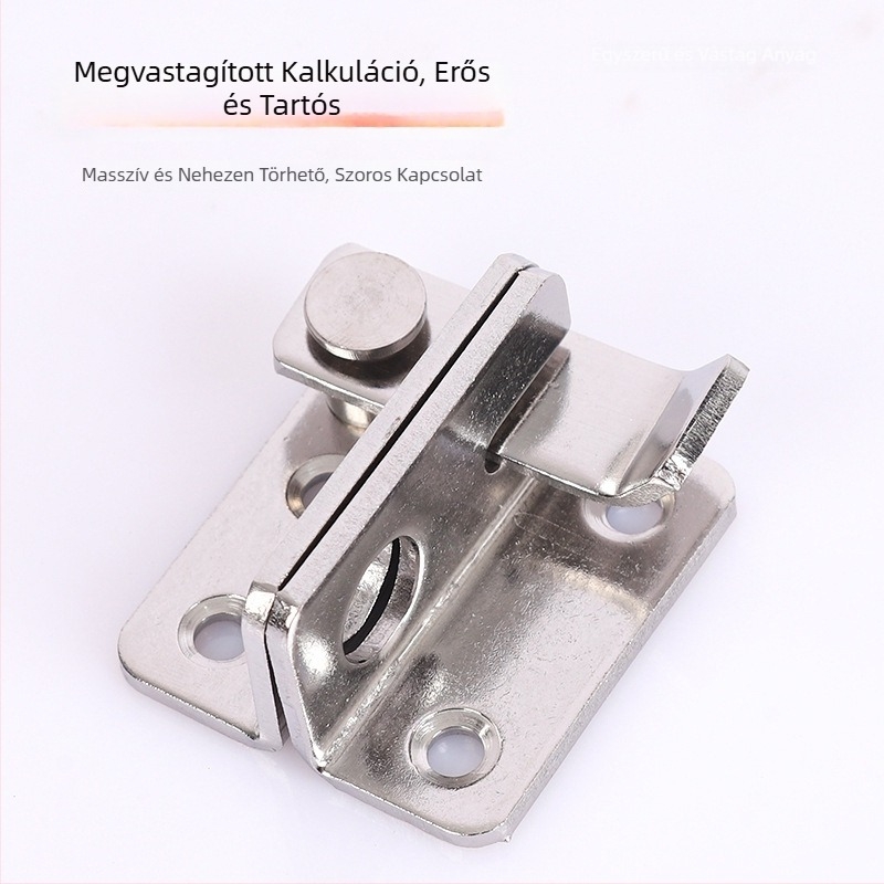Rozsdamentes acél ajtózár kapocs, univerzális felhasználás, márka Guwanjia, modern egyszerű stílus, öntvény