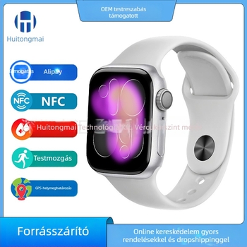 S11 okosóra Alipay NFC-vel, játszhat játékokat, vércukormérés, pulzusmonitorozás, alvásfigyelés