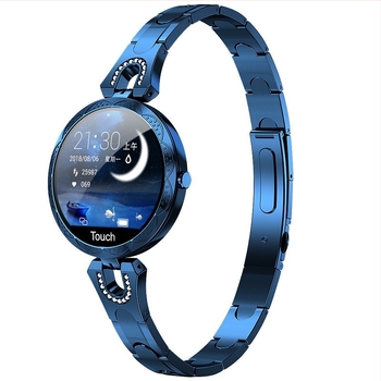 Női okos divat karkötő óra pulzusmérés, vérnyomás, vér oxigén, alvásfigyelés és Bluetooth hívások