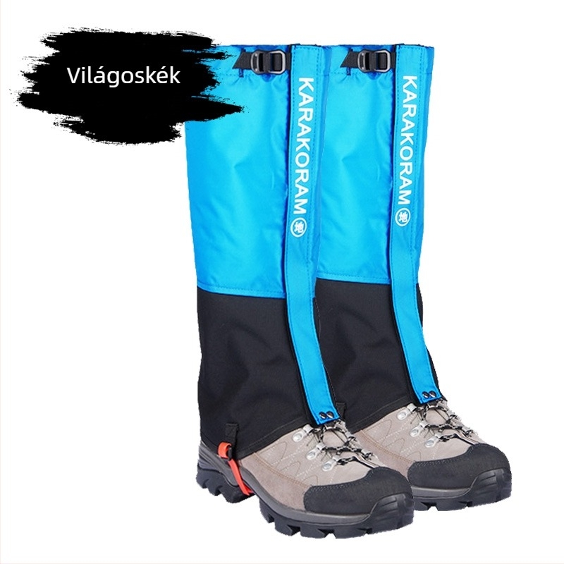 Kültéri sí gaiterek és lábvédők – faanyagból – méretek XS–XXL – tavaszi használatra