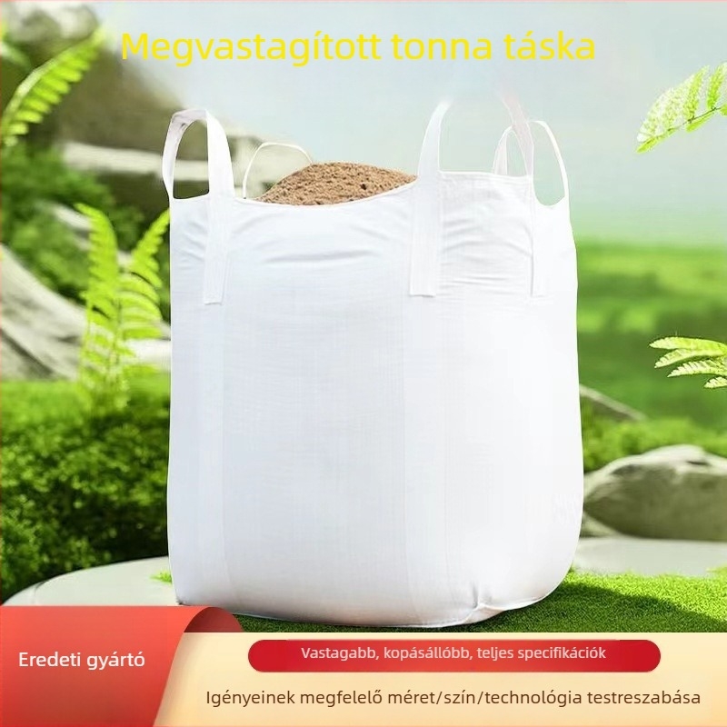 Ton Bag PP szőtt, Logónyomtatás, Teherbírás 1.5-2 ton, Konténerzsák