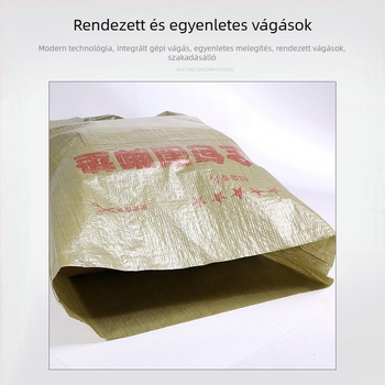 Műanyag fonott táska szállítási csomagoláshoz, ruházati anyaghoz alkalmas