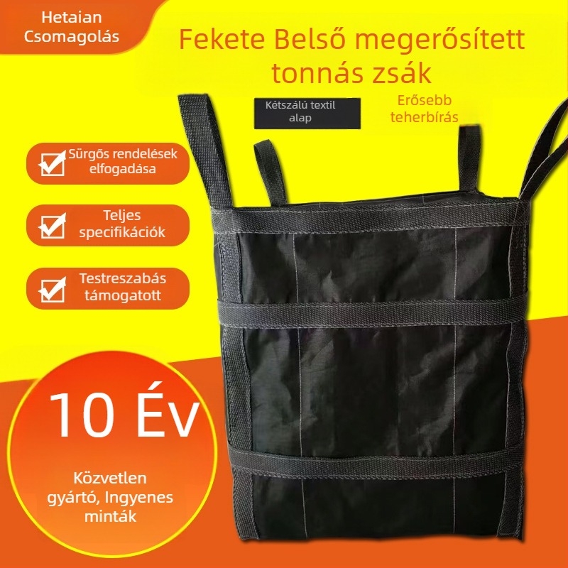 Összeszerelés ton zsák, PP+PE fólia, teherbírás 1500 kg, 1000 L térfogat, cementhez