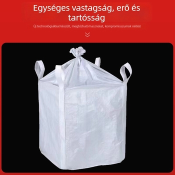 Konténerzsák - Polipropilén, Szövés vastagsága 50, Teherbírás 25 kg, Megrendelésre gyártás