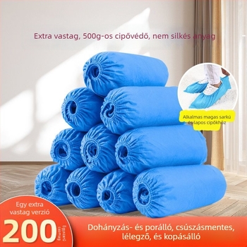 Egyszer használatos beltéri cipővédők nem szőtt anyagból – porálló, vízálló és légáteresztő