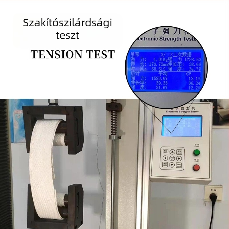 PP szövött zsák építési hulladékhoz, 1–2 tonnás kapacitás, megerősített tonzsák