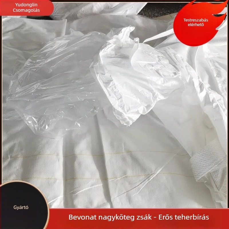 PP polipropilén konténerzsák, teherbírás 1000 kg, automatikus zárás, márka Yudonglin Packaging