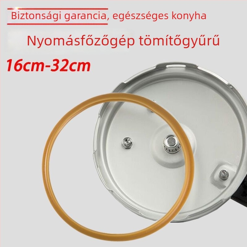 Alumínium tömítőgyűrűk készlet nyomásos edényekhez – kompatibilis a standard fedőkkel