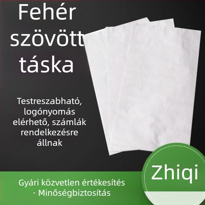 Hálós konténerzsák logónyomtatással, alkalmas műanyag, cement, takarmány és vegyi anyagok szállítására