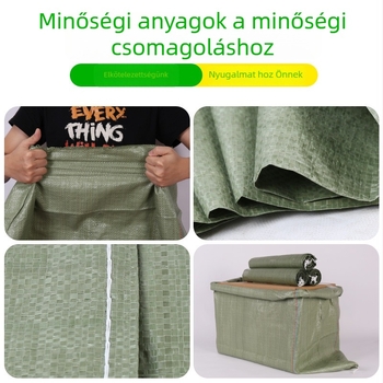 Kígyó bőr mintázatú szövött táska, vastagított, nagy méretű költöztetéshez és csomagoláshoz