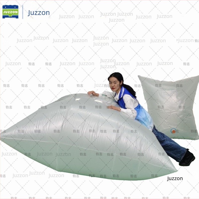 Junzhi élelmiszer-minőségű műanyag-nylon kompozit belső tasak, 5 rétegű tömörítés, négyzet alakú konténer zacskó, LDPE, térfogat 1000/1200/1400 L