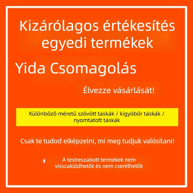 Kompozit szövött táska, PP anyag, vastagság 50, teherbírás 50, testreszabás elérhető