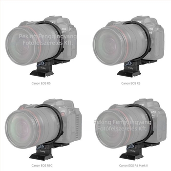 SmallRig EOS R sorozathoz forgatható montázslemez készlet – vízszintes és függőleges felvételhez – alumíniumötvözet