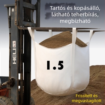 Ipari tonnás zsákok: vastagított, kopásálló konténerzsákok nehéz csomagoláshoz (1–2 tonna)