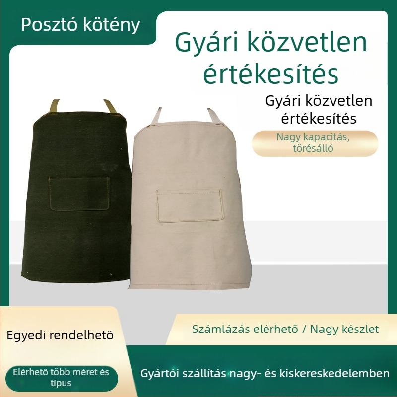 Vászon hegesztő kötény – tűzálló, fröccsenés elleni védelem, ipari védelem; Márka: Yuhua canvas; Anyag: poliészter; Súly: 0.1 kg; Használat: hegesztés.