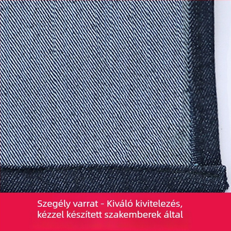 Nylon vászonból készült védő kötény – kopásálló, megerősített, 230 g, konyhai és gyári használatra