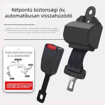 Targonciához biztonsági ülés öv – kétpontos automatikus behúzós öv, variánsok: A (automatikus továbbfejlesztett), B (automatikus standard), D (kézi standard), D1 (kézi prémium)
