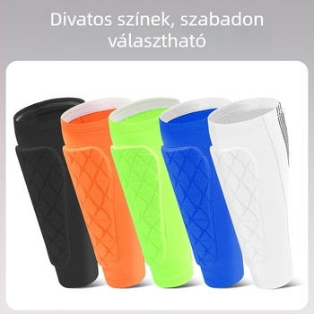 Futballhoz készült vádlivédő leggings – Poliészter + Spandex, véd a vádlin, légáteresztő, csúszásmentes, méhsejt mintázatú, éjszakai visszaverő