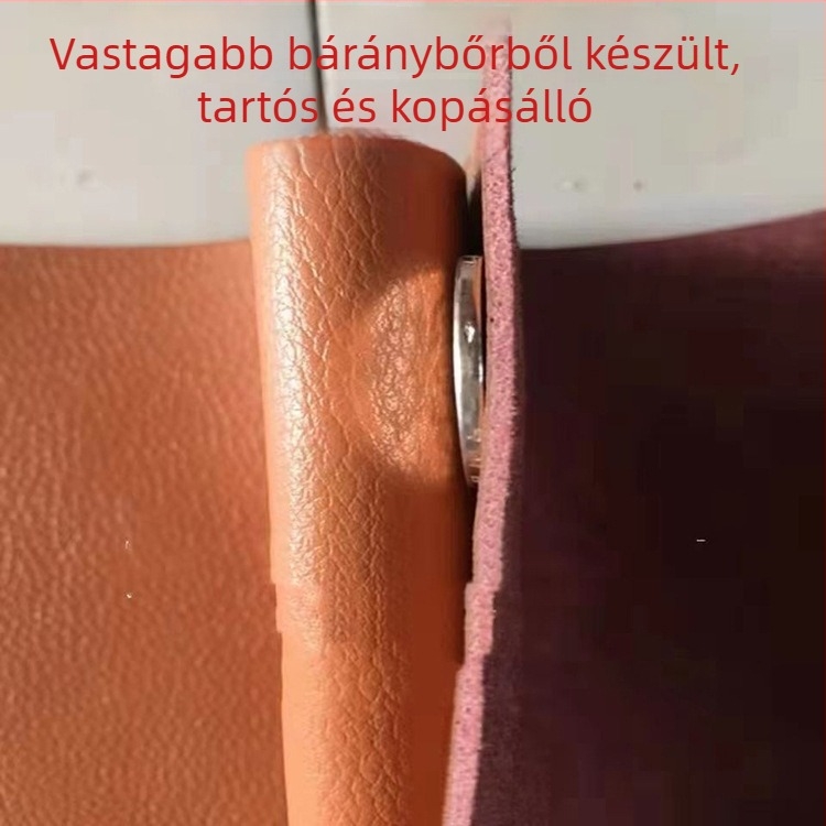 Hosszú hegesztő kötény juhbőrből, lángálló, égési sérülések elleni védelem és magas hőmérsékletnek ellenálló