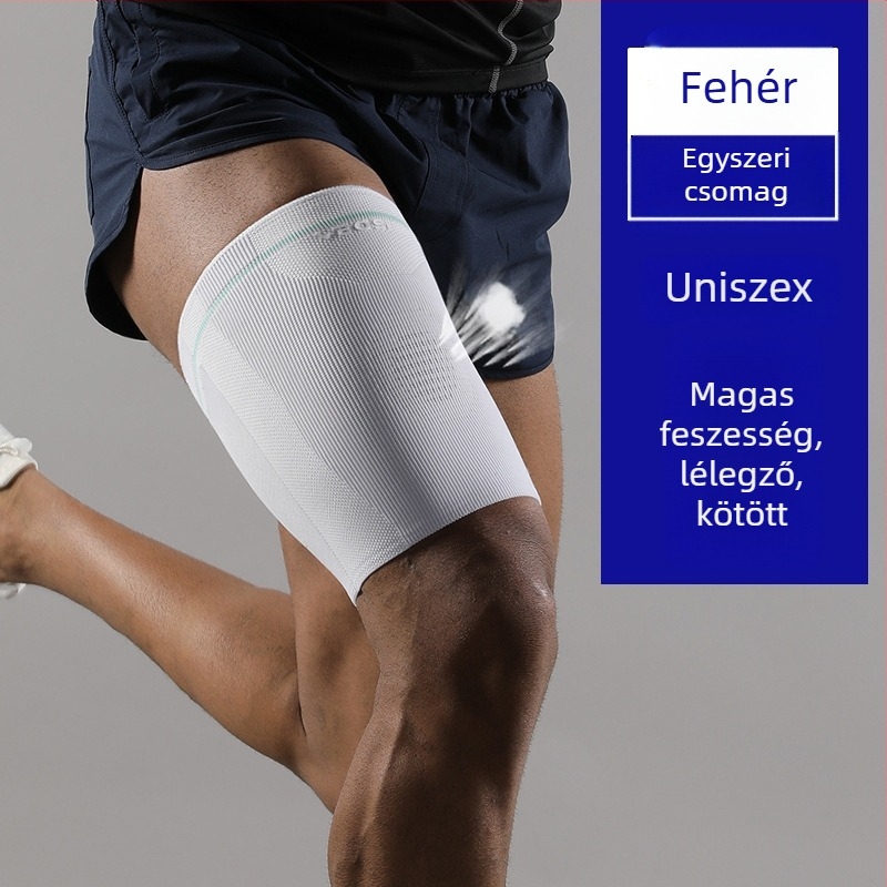 Kötött kompressziós vádliprotekció felnőtteknek, nylonból, kültéri futáshoz és kosárlabdához