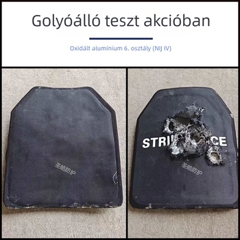 NIJ IV kerámia ballisztikus beépítőlemez taktikai mellényhez