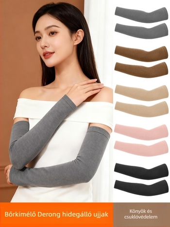 Derong velúr karvédő a karra beépített csúszásmentes csíkokkal, ízületi védelemhez, kültéri sportokhoz