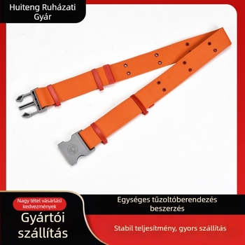 Tűzoltómentő öv - gyorskioldó, szövött külsőöv tűzoltáshoz, erdői tűzvédelmi öv (Típus: Biztonsági öv)