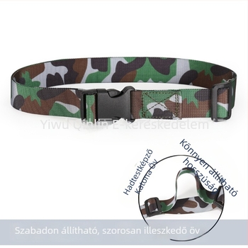 Vászonöv műanyag csattal, 2–4 cm szélesség, Qinlin