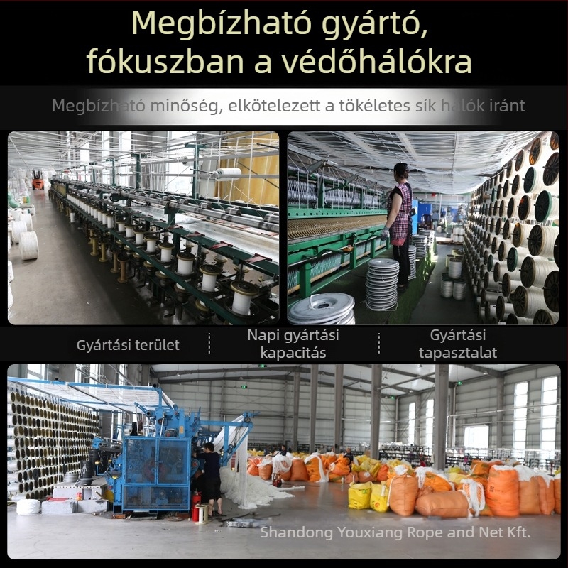 Nylon védő háló gyerekek számára lépcsők és erkélyek számára, esés elleni védőfal, sík háló; Youxiang márka; funkció: védőháló; testre szabható