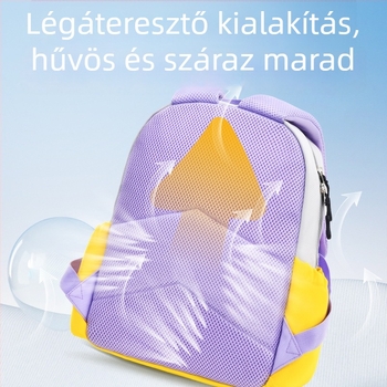 Első osztályos ultra könnyű tornazsák, uniszex, Oxford szövetből, légáteresztő és vízálló, görbe vállpánttal