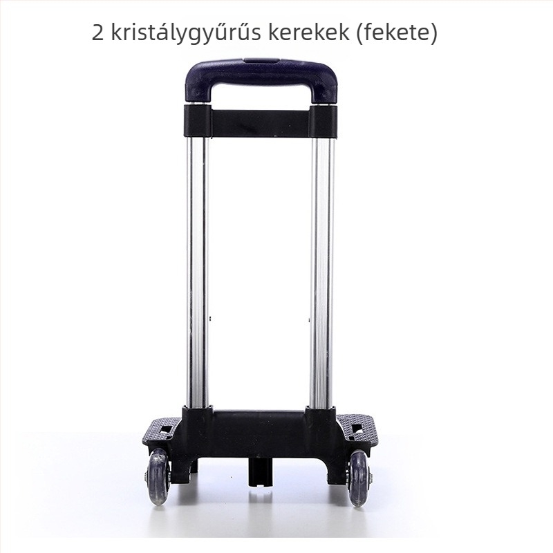Win Ötvözet alumínium összecsukható, levehető kocsiállvány poggyászhoz és hátizsákhoz, Flash trolley minta, csökkenti a terhelést