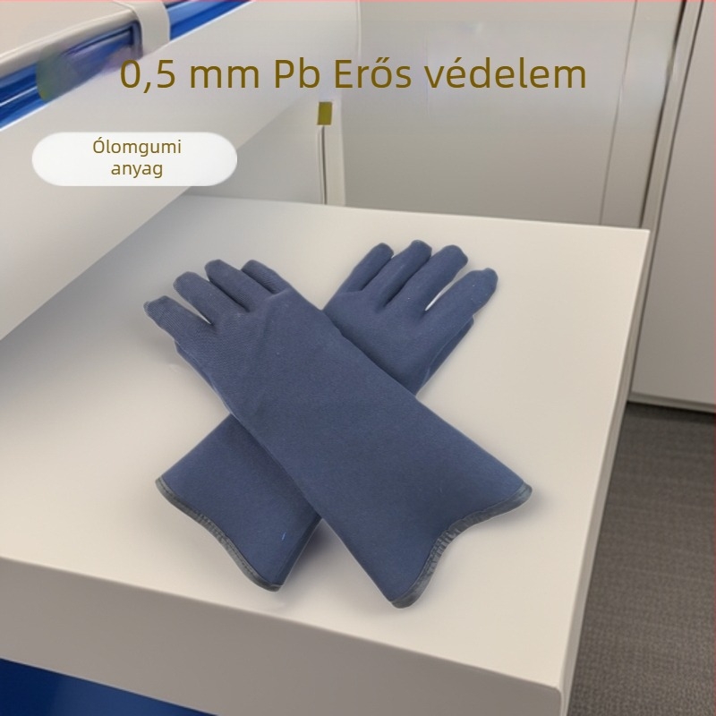 0,5 mm Pb ujjankénti védőkesztyűk beavatkozásos CT védelemhez