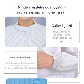 Üvegszálas porvédő védőruha homokszóráshoz, egész éves viselet, nagy méret