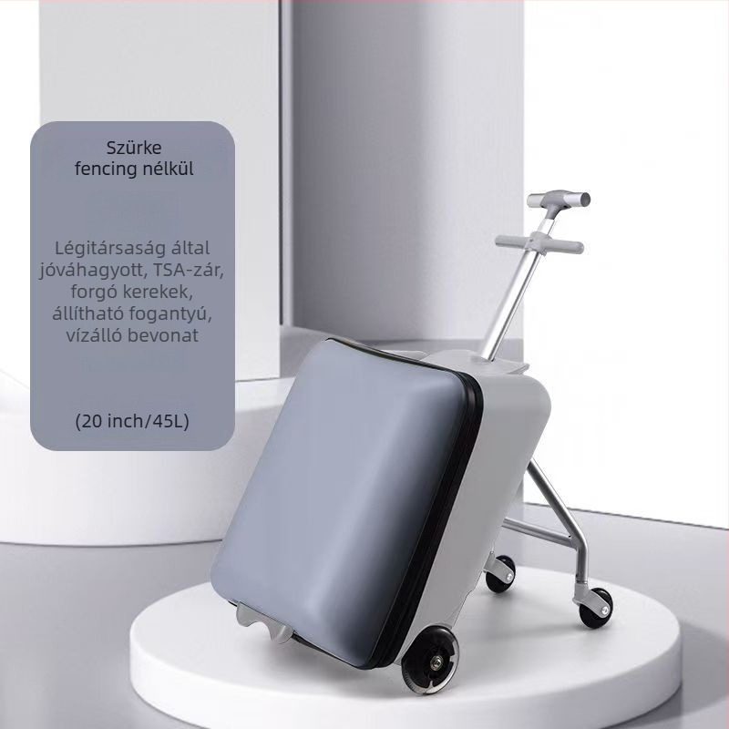 Levehető gyerek utazótáska ülő funkcióval, uniszex, univerzális kerekek, súly kb. 3–5 kg