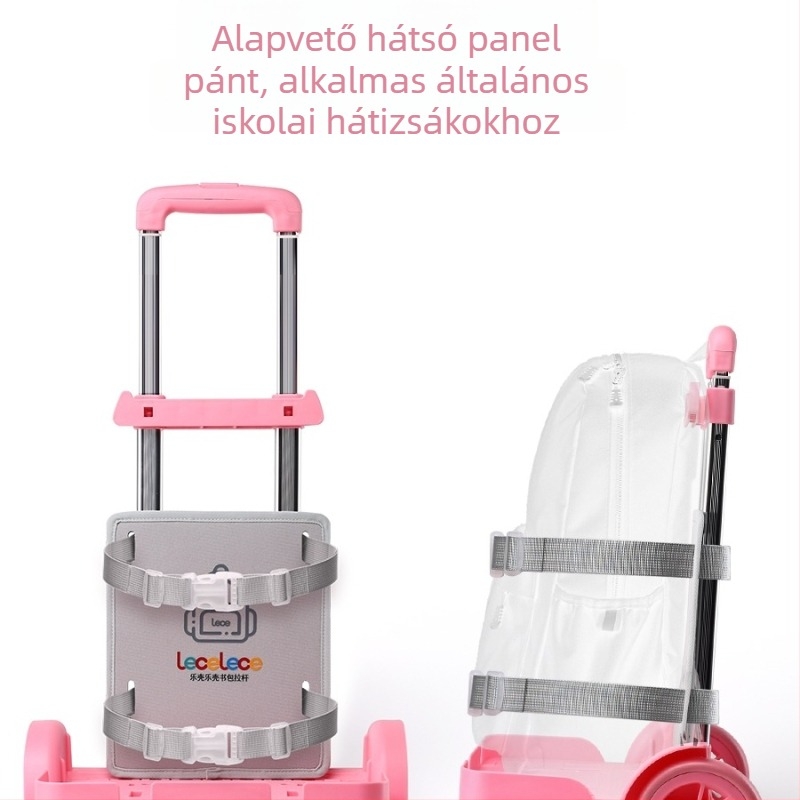 Iskolai hátizsák görgős tartó – ABS anyag, márka lecelece, termékkód Bbgd01, Poggyász-kiegészítők, 2024 tavasz