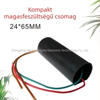 Nagyfeszültségű generátor modul, 400 kV, beépített gyantába öntött (potting) burkolat, tömeg kb. 45 g