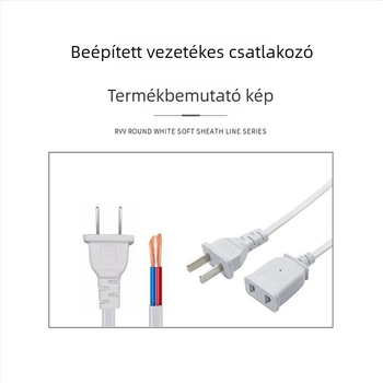 Vízálló 220V-os csatlakozódoboz modemhez/routerhez, 1–4-es elosztóval