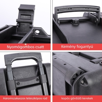Chiming №2 PP védődoboz, vízálló és ütésálló eszköztároló DSLR fényképezőgéphez
