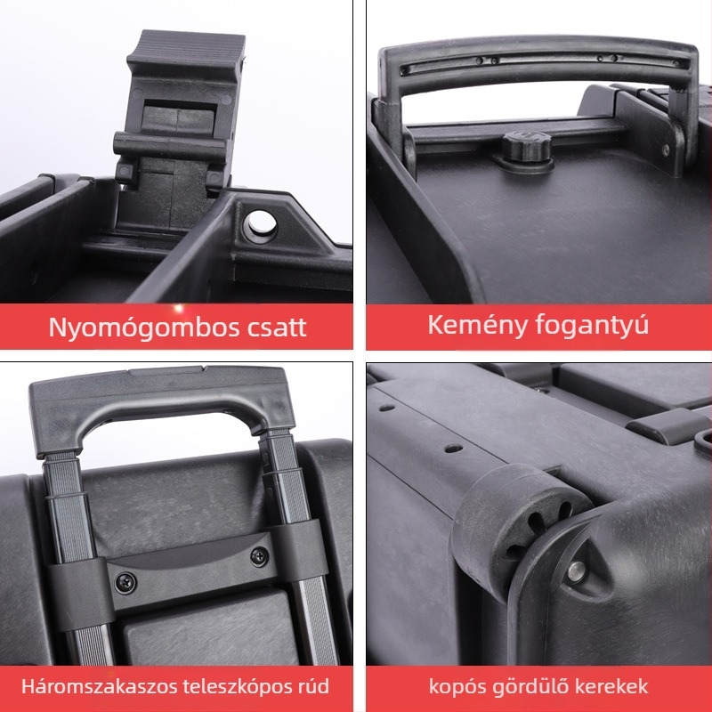 Chiming №2 PP védődoboz, vízálló és ütésálló eszköztároló DSLR fényképezőgéphez