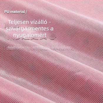 PU bőr kötény pántokkal, színes, hosszított, puha és vastagodott, otthoni konyhai használatra, vízálló és olajálló